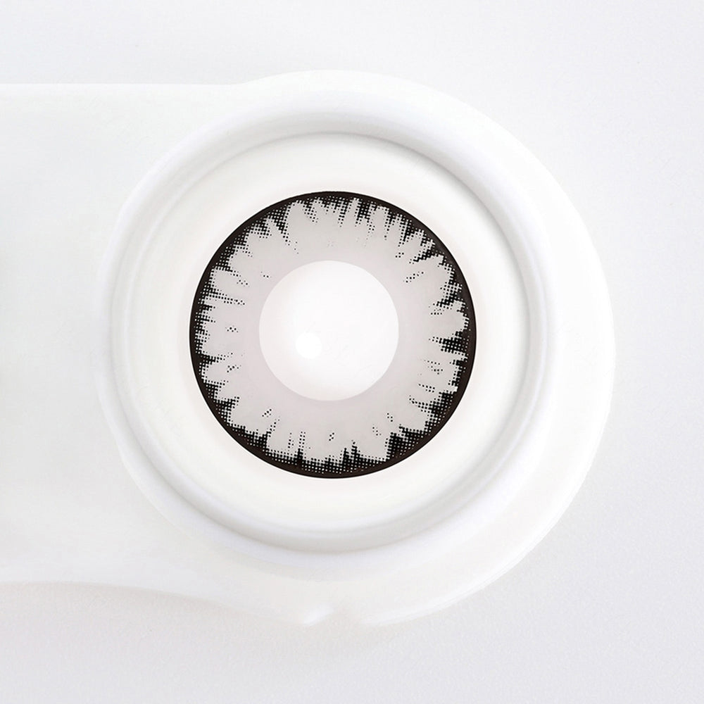 Grey Halloween Yearly Contact Lenses