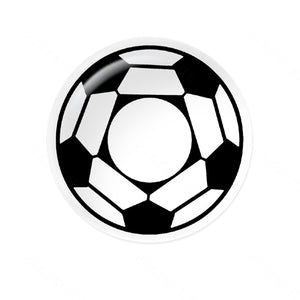 Soccer Dream Costume Yearly Contact Lenses | 2 Pcs