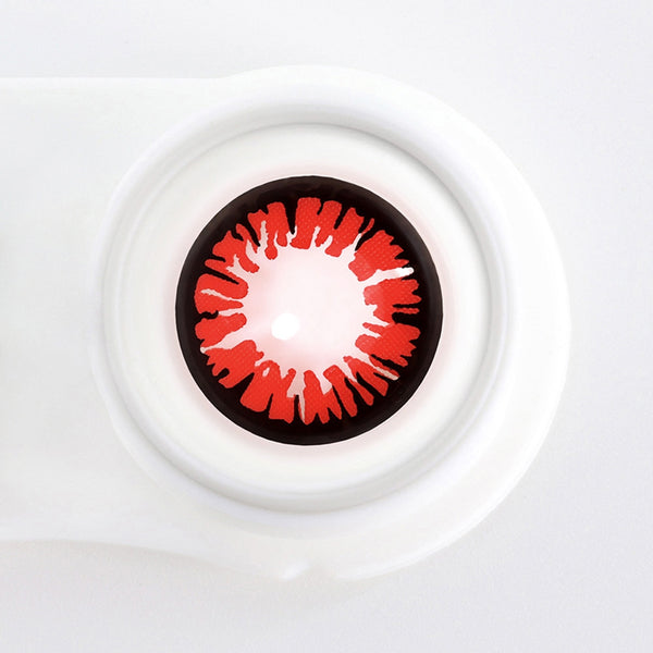 Red Halloween Yearly Contact Lenses