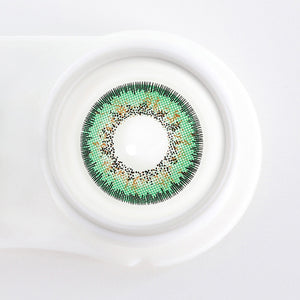 Green Halloween Yearly Contact Lenses