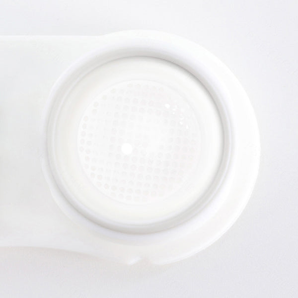 Mesh White Costume Yearly Contact Lenses