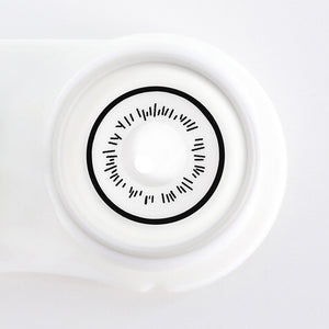 White Halloween Yearly Contact Lenses