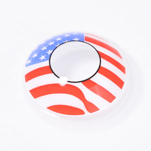 Indepence Day Red Costume Yearly Contact Lenses