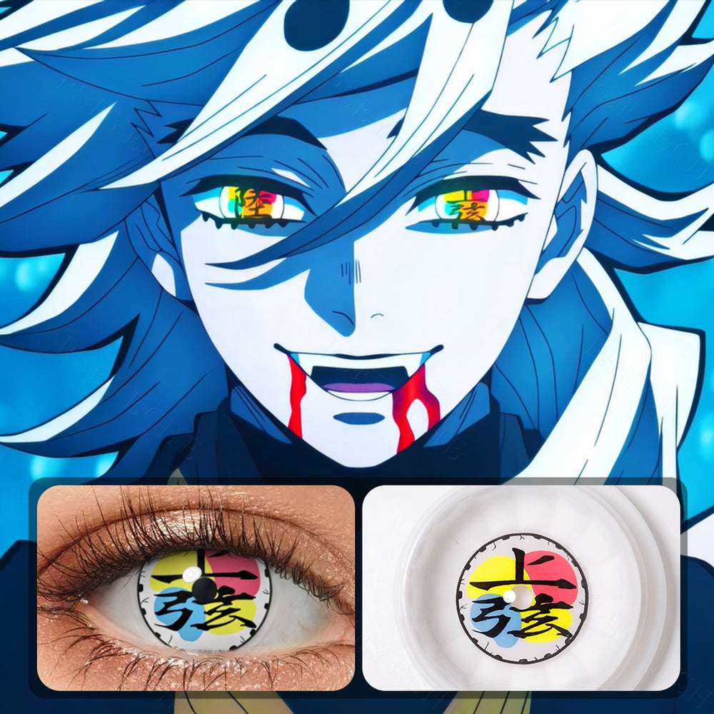 Demon Slayer Doma Costume Yearly Contact Lenses