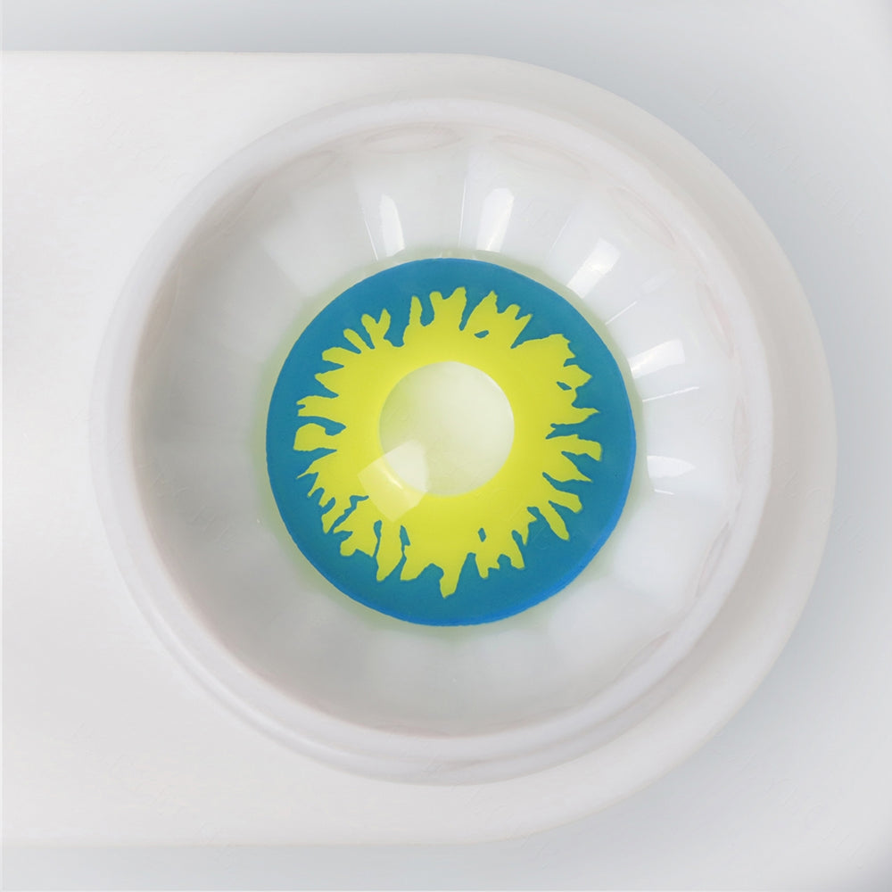 Blue Cosplay Yearly Contact Lenses
