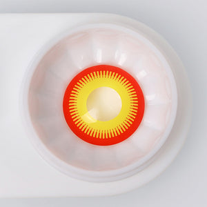 Sunset Blaze Red Costume Yearly Contact Lenses
