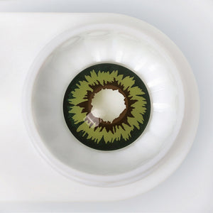 Wonderland Flame Green Costume Yearly Contact Lenses