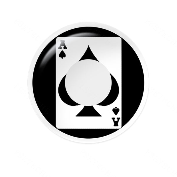 Ace of Spades Costume Yearly Contact Lenses