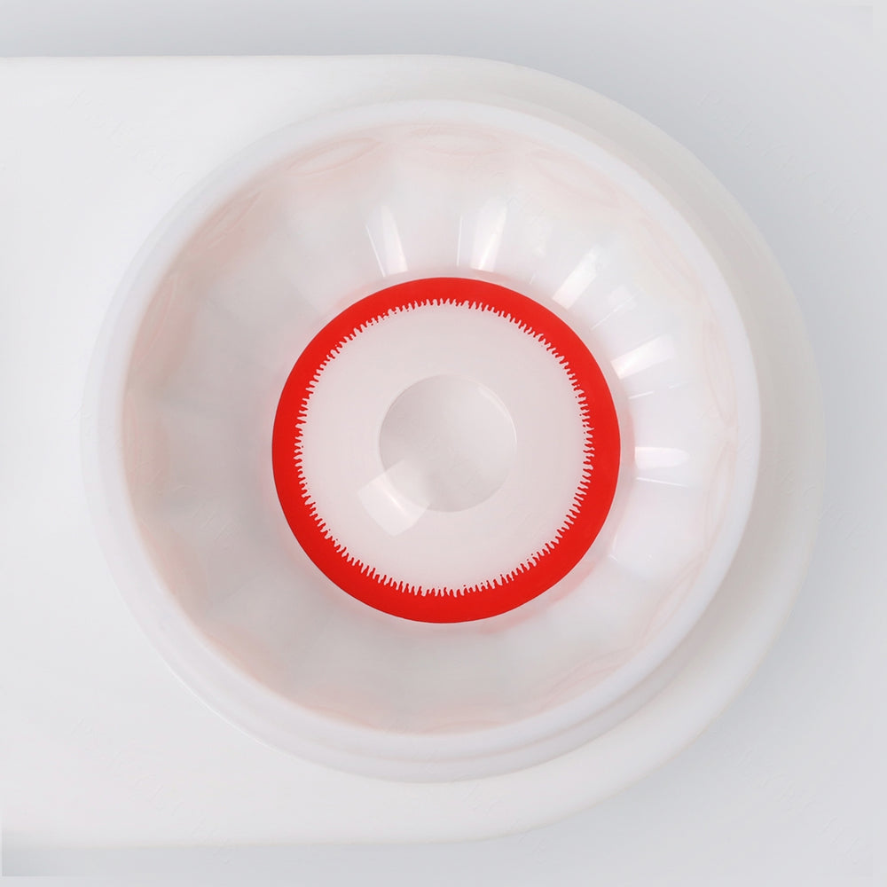 Red Cosplay Yearly Contact Lenses