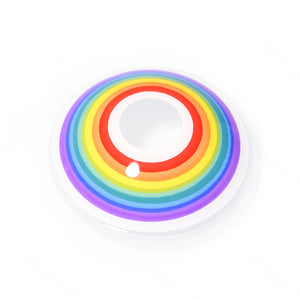 Multiple Rainbow Costume Contact Lenses