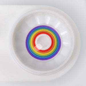 Multiple Rainbow Costume Contact Lenses