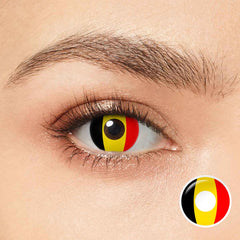 German Glory Costume Yearly Contact Lenses | 2 Pcs