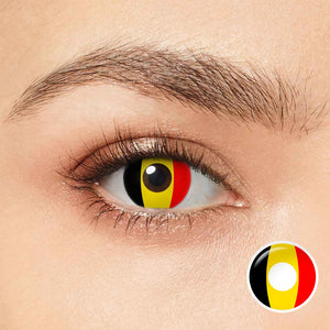 German Glory Costume Yearly Contact Lenses | 2 Pcs