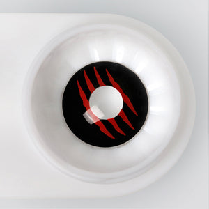 Wolverine Black Costume Yearly Contact Lenses