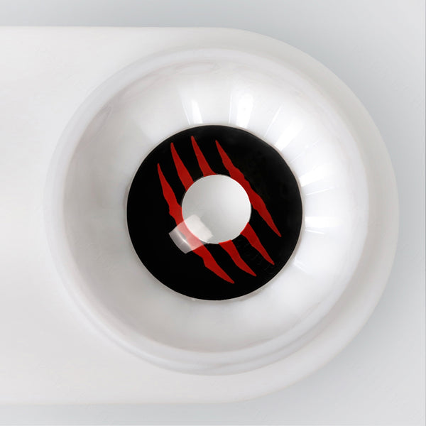 Wolverine Black Costume Yearly Contact Lenses