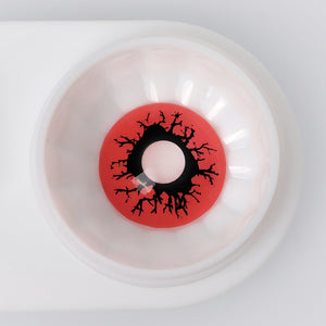 Red Cosplay Yearly Contact Lenses