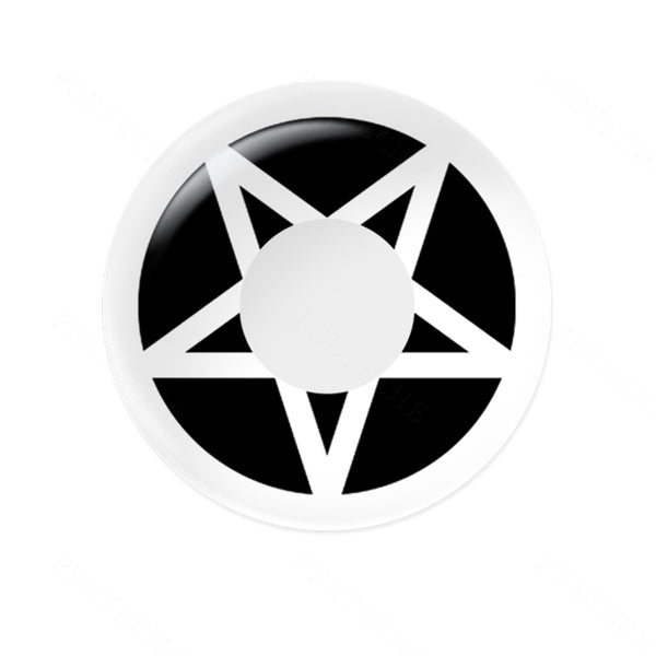 Astral Sigil Black Costume Yearly Contact Lenses