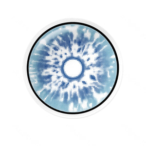 Glacier Shimmer Blue Costume Yearly Contact Lenses