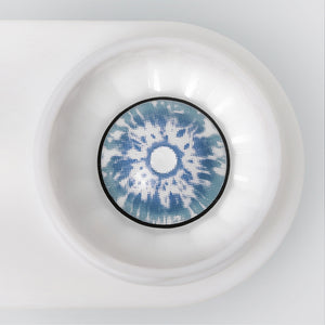 Glacier Shimmer Blue Costume Yearly Contact Lenses