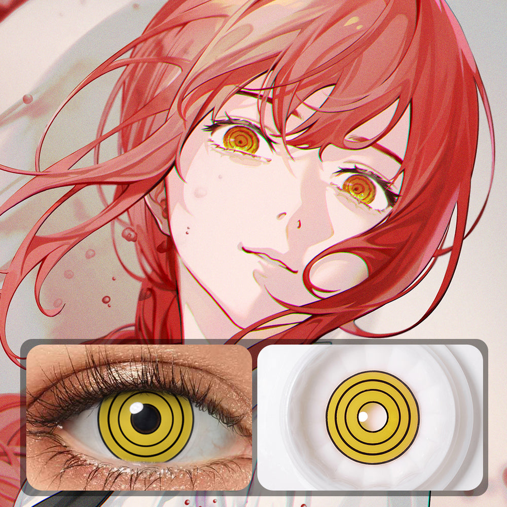 Chainsaw Man Makima Costume Yearly Contact Lenses