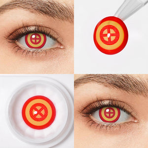 Chainsaw Man Power Costume Yearly Contact Lenses