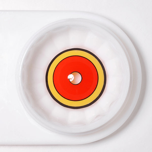 Demon Slayer Rengoku Kyojuro Costume Yearly Contact Lenses