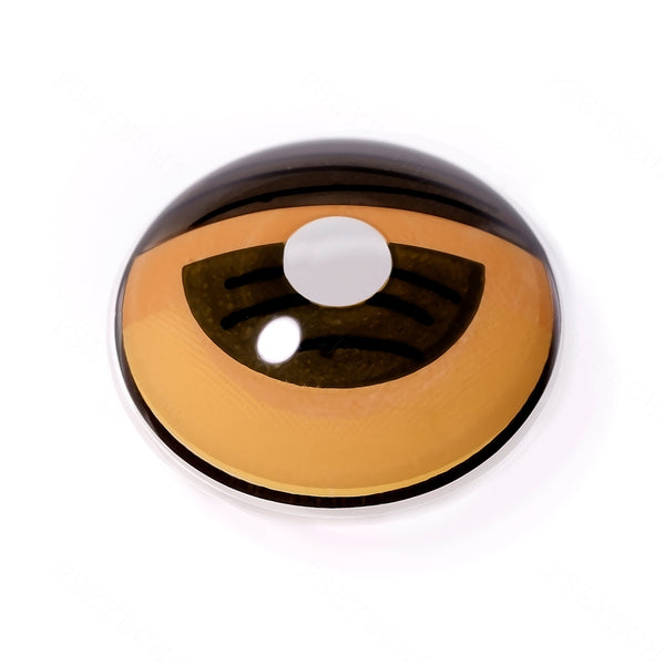 Hazelnut Black Costume Yearly Contact Lenses