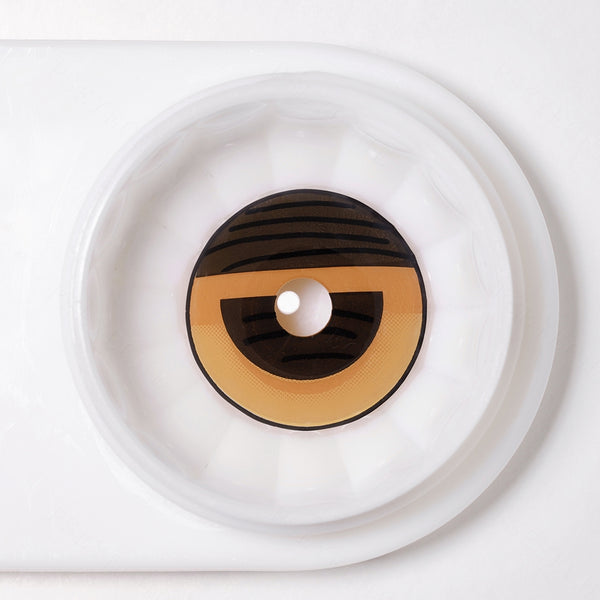 Hazelnut Black Costume Yearly Contact Lenses