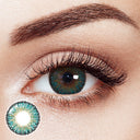 3-Tone Turquoise Contact Lenses