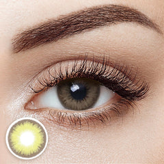 Diamonds Caribbean Green Contact Lenses