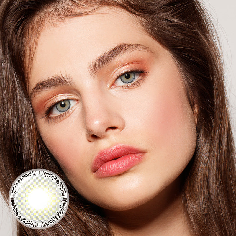[US Warehouse] Premium Grey Monthly Contact Lenses