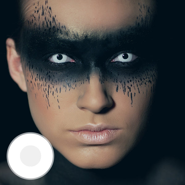 Annulus White Costume Contact Lenses