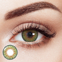 Star Green Contact Lenses