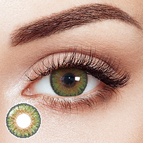 Star Green Contact Lenses