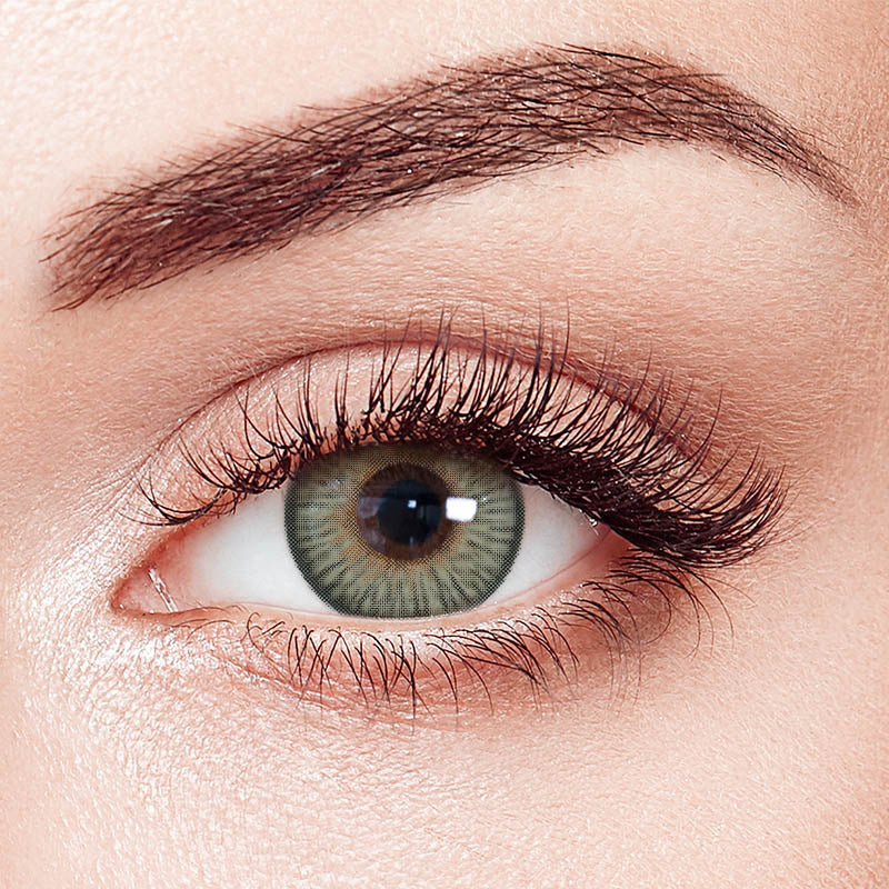 [US Warehouse] New York Angeles Grey Prescription Monthly Contact Lenses