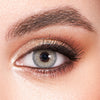 Fantasy Grey Beige Prescription Monthly Contact Lenses