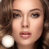 Fantasy Sandy Brown Prescription Monthly Contact Lenses