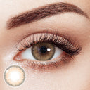 [US Warehouse] Fantasy Sandy Brown Prescription Monthly Contact Lenses