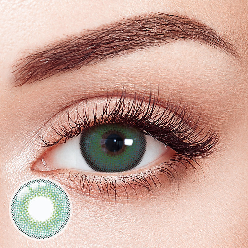 [US Warehouse] Himalayan Green Prescription Monthly Contact Lenses