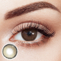 Roze Beige Brown 6 Months Contact Lenses