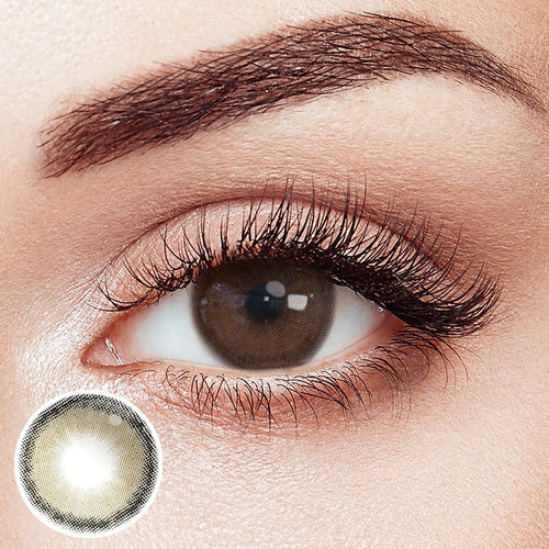 Roze Beige Brown 6 Months Contact Lenses