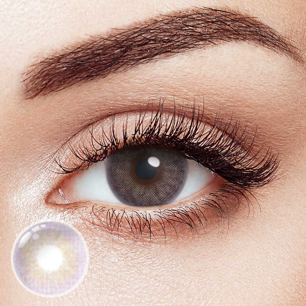 Cloud Violet Contact Lenses