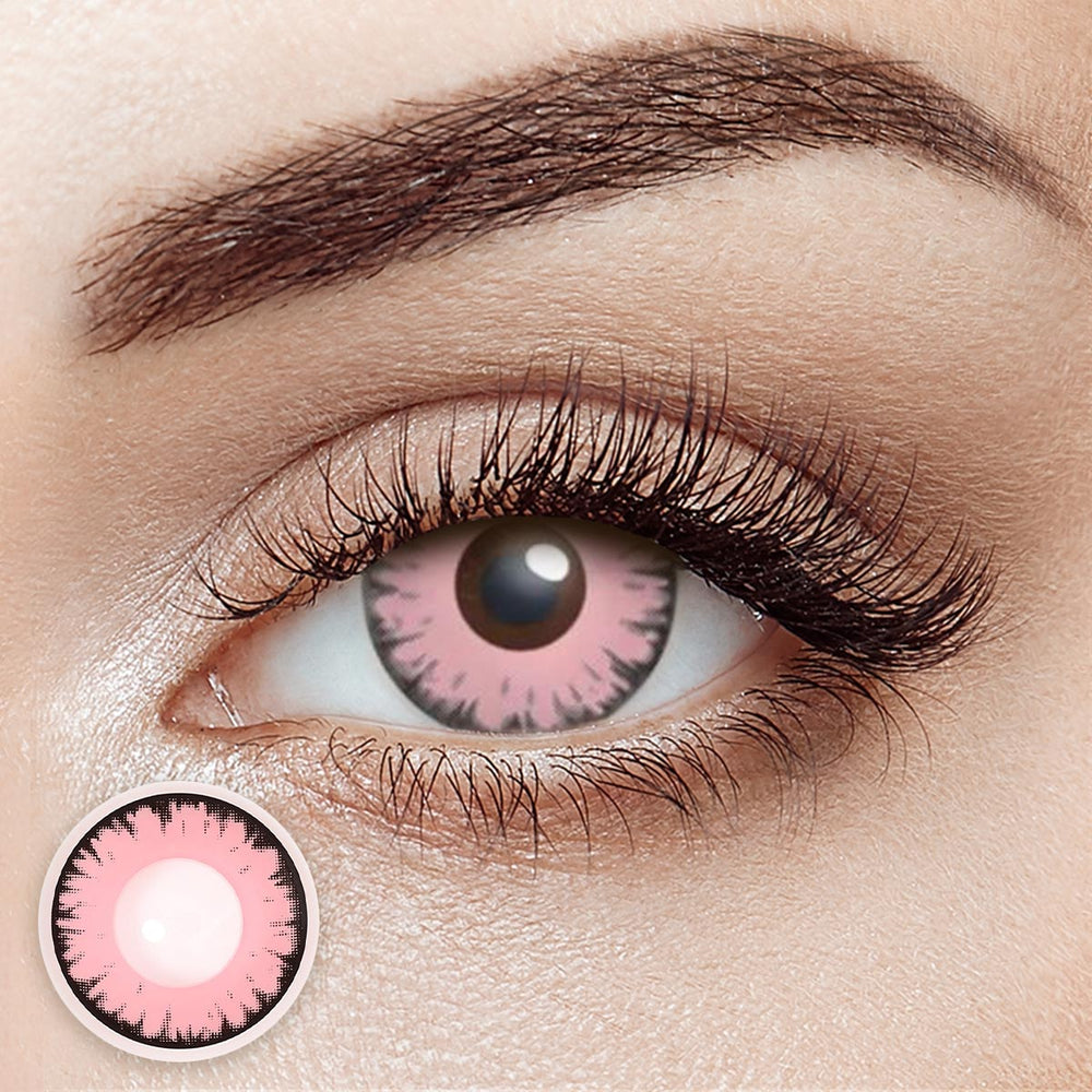 Twilight Pink Costume Yearly Contact Lenses