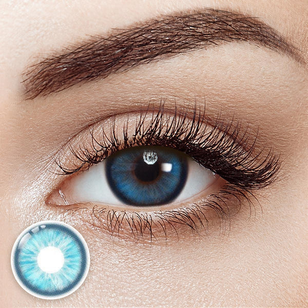 Glacier Blue Yearly Contact Lenses