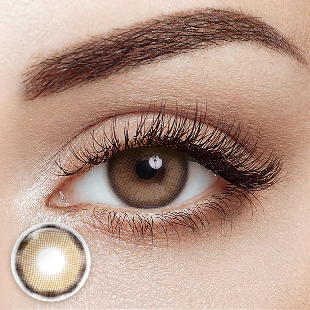 LUNA Sweet Brown 6 Months Contact Lenses
