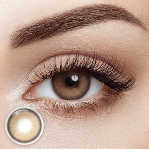 LUNA Sweet Brown 6 Months Contact Lenses