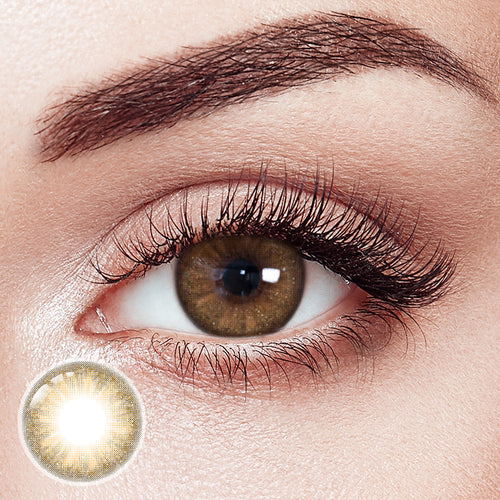 Nebula Brown 6 Months Contact Lenses
