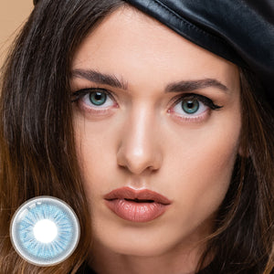Daisy Blue 6 Months Contact Lenses