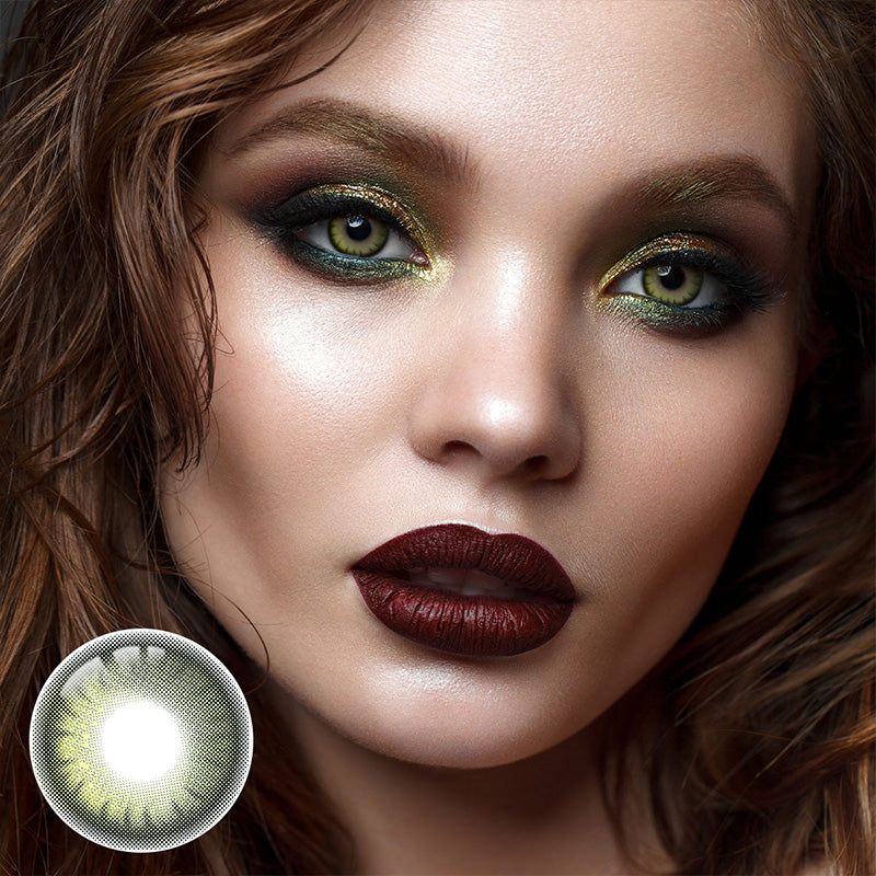Verve Green Brown 6 Months Contact Lenses | 2 Pcs