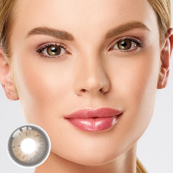 Palm Brown Prescription Yearly Contact Lenses